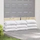 vidaXL Tkane vreče 50 pcs Bela 30 x 45 cm PP