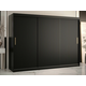 Garderoba Hartford 343 Crna, 200x250x62cm, Porte guardarobaVrata garderobe: Klizna vrata