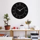 Wallity Zidni sat 48x48cm Crni
