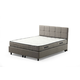 HANAH HOME Bračni krevet Vitalia Set 160 x 200 Light Grey