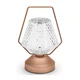 Aigostar- LED RGB prigušiva punjiva stona lampa LED/1W/5V 1800mAh 20 cm + daljinski upravljač