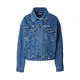 GUESS JEANS Prehodna jakna moder denim
