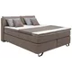 Mömax Postelja Boxspring Tabea, Svetlo Rjava, 160x200