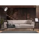 Atelier del Sofa Trosed na razvlačenje Hamlet 95x77x230cm Bež