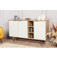 HANAH HOME Komoda Clara Console Oak White