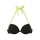 BUFFALO Bikini zgornji del jabolko/fuksija/črna