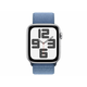 APPLE Watch SE2 v2 GPS 44mm Silver Alu Case w Winter Blue Sport Loop (mref3se/a)