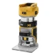 DEWALT Akumulatorska glodalica DCW600N 18V XR, Solo žuta