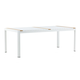 Vrtni stol Dallas 2834 (Bijela + Smeđa) 75x100cm, Bijela, Smeđa, Metal