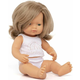 MINILAND Španska punčka , evropska deklica, temno blond, 38 cm, 31260
