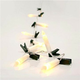 Eurolamp Komplet 10 baterijskih sveč LED, toplo bele barve, 1 kos