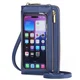 INF Torba za telefon s prečnim zaslonom na dotik - Ženska mini torbica proti kraji Blue, (5000080947)