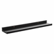 FIVE Zidna polica FIXY 58x10x4 cm mdf, Crna