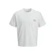 JACK & JONES Majica JORSALAMANCO pueblo / temno siva / temno rdeča / off-bela