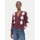 Guess Pletena jopica W6BR47 Z1446 Bordo rdeča Regular Fit