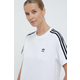 Majica kratkih rukava adidas Originals 3-Stripes Tee za žene, boja: bijela, IR8051