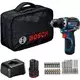 Bosch Akumulatorska bušilica-odvrtač PRO GSR 12V-32, 2x 2.0Ah, Torba, Set pribora 06019N7006