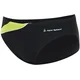 Mens swimsuit aqua sphere eliott repreve slip black/bright green 40