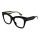 Gucci GG1082O 001 ONE SIZE (50) Črna/Kristalna
