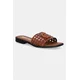 Just Cavalli Natikači 80RA3S82 ZPB95 Rjava