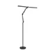 Brilagi - prigušiva LED fleksibilna stojeća lampa VARIO LED/14W/5V 157 cm crna