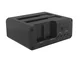 IcyBox IB-2925MS-CU31 priklopna in klonirna postaja za M.2 NVMe SSD & 2,5/3,5 SATA SSD/HDD