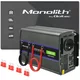 Qoltec Monolith 2000 MS Wave pretvornik napetosti | 12 V na 230 V | 1000/2000 W | USB