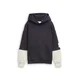 TOM TAILOR Majica temno siva / off-bela
