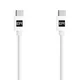 ER POWER kabel USB-C/C 3A 60W 120cm bel