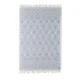 Tom Tailor ROČNO TKANA PREPROGA Colored Macrame four 190/290 cm tkano krem barve, pastelno modra