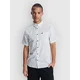 Quiksilver Apero Classic Shirt bone white small geo 32