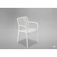 Garden Line VRTNA KURBICA 45,5 x 57 x 45/81 CM BELE BARVE *8656