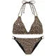 LASCANA Bikini kremna/rjava/črna