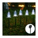 Aigostar - LED solarno božićno svetlo LED/0,054W/1,2V 1m IP65 hladno belo
