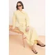 Trendyol Modest Ženska haljina Tctss26Eb00098, Žuta