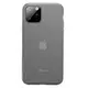 Baseus Jelly Liquid Silica Gel Protective Case For iPhone 11 Pro Max Transparent Black (6953156211698)