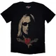 Tom Petty & The Heartbreakers Shades & Logo (Soft Hand Inks) Black L Majica