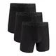Bokserji Under Armour M Perf Tech Mesh 6in 3-Pack Black XXXL