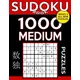 Sudoku Book 1,000 Medium Puzzles: Sudoku Puzzle Book With Only One Level of Difficulty