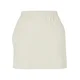 Womens towel miniskirt - light white