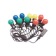 LED spoljašnja girlanda STRING RGB 10m 20xLED/0,5W/230V IP44