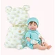 shumee Punčka Teo Nana 45 cm s spalno vrečo Marina & Pau 899