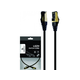 GEMBIRD Mrežni kabl S/FTP Cat.8 LSZH patch cord, crni 0,25m (PP8-LSZHCU-BK-0.25M)