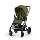 Cybex kolica Balios S Lux, Moss Green (taupe ram)