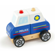 Drvena igračka-slagalica Viga - Policijski auto