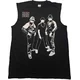 Run DMC Gold Chains Photo Black L Majica