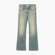 Cropp - Farmerke bootcut - PLAVA