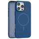 Velvet Touch MagSafe maska za iPhone 15 Pro Max - Plava
