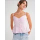 MixRay Top pastelno roza