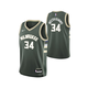 Giannis Antetokounmpo 34 Milwaukee Bucks Nike Icon Edition Swingman dječji dres